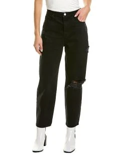 FRAME DENIM Ultra High Rise Barrel Nightwell Rips Jean Women