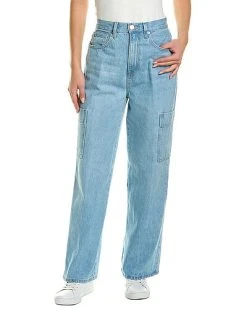 FRAME DENIM Le Pixie High Rise Baggy Pkt Genoa Jean Women