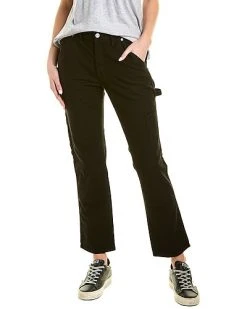 FRAME DENIM Le Slouch Washed Noir Jean Women