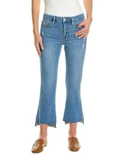 FRAME DENIM Le Crop Mini Boot Tidepool Worn Jean Women