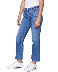 FRAME DENIM Le Cropped Mini Boot Gratitude Jean Women