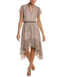 1.STATE High-Low Style Midi Dress Women
