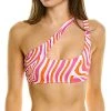 Solid & Striped The Brody One-Shoulder Bikini Top Women
