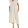 EILEEN FISHER V-Neck Maxi Dress Women