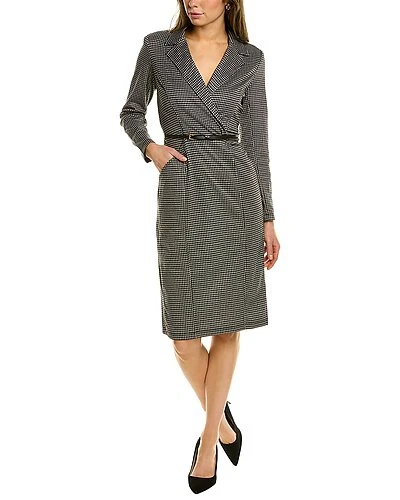 Max Studio Notch Collar Sweaterdress Women