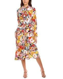 Gracia Floral Midi Dress Women