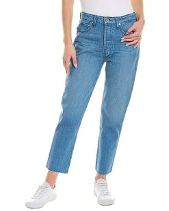 Rag & Bone Nina High-Rise Poppy Ankle Cigarette Jean Women