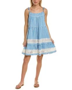 Roller Rabbit Gingham Tokano Dress Women
