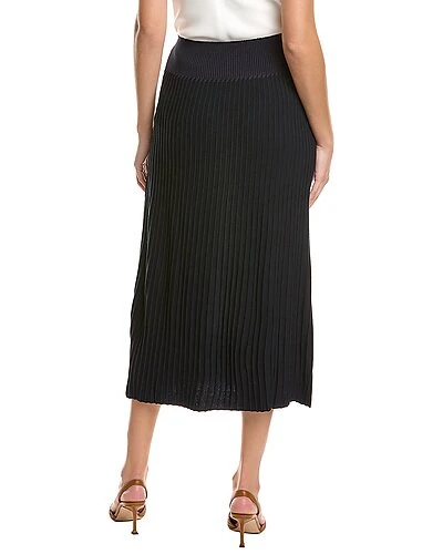 Lafayette 148 New York Ribbed Skirt Women - Image 2