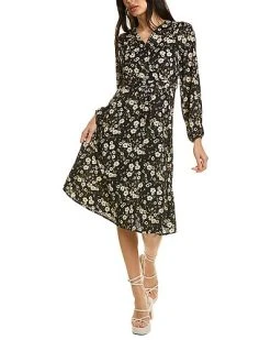 Avantlook Surplice Mini Dress Women