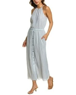 THEORY Gathered Cami Maxi Dress Women