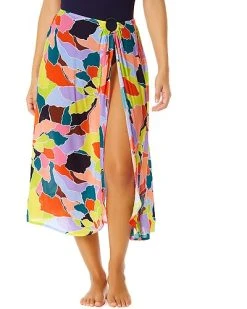 Anne Cole Ring Sarong Skirt Women