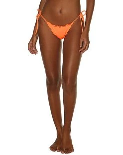 ViX Firenze Ripple Tie Side Full Bikini Bottom Women
