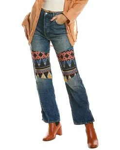 FREE PEOPLE Rocky Mountain Straight Jean Women
