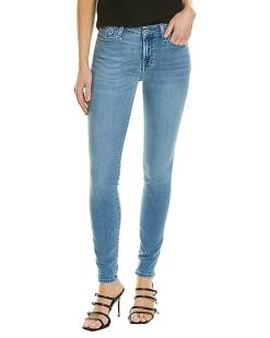 7 For All Mankind Light Indigo Static Skinny Jean Women