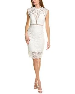 Bardot Lace Sheath Dress Women