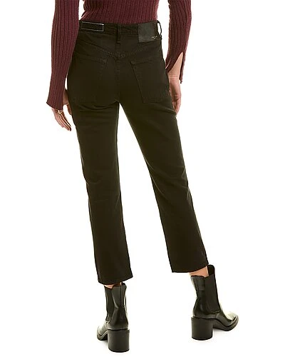 Rag & Bone Maya Black High-Rise Ankle Slim Jean Women - Image 2