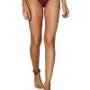ViX Solid Bondi Detail Full Bikini Bottom Women