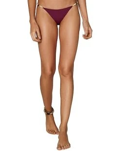 ViX Solid Bondi Detail Full Bikini Bottom Women