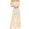 Ba&sh Ruffle Maxi Dress Women