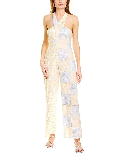 Ash & Eden Sarah Halter Neck Jumpsuit Women