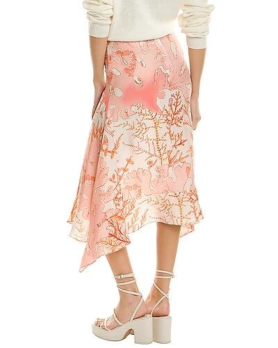 STELLA MCCARTNEY Ariah Silk Midi Skirt Women - Image 2