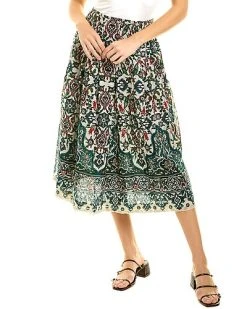 Samantha Sung Zelda Midi Skirt Women