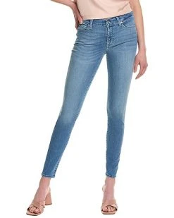 7 For All Mankind High Waist Indigo Static Skinny Jean Women