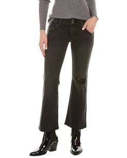 Hudson Jeans Mid-Rise Bootcut Cropped Jeans Women