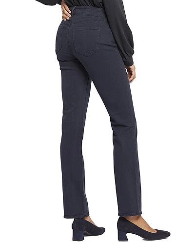 NYDJ Marilyn Windsor Stripe Straight Leg Jean Women - Image 2