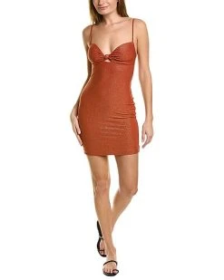 ViX Lurex Erin Knot Dress Women