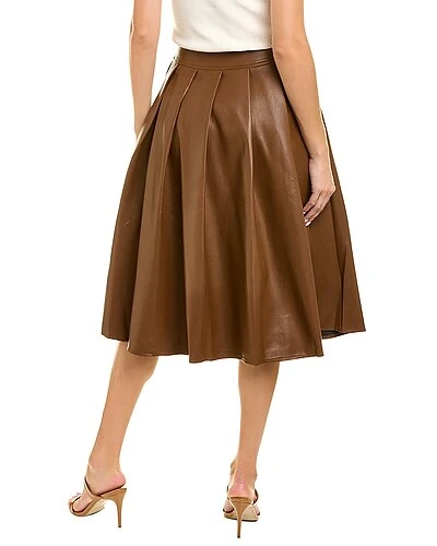Beulah Pleated A-Line Skirt Women - Image 2