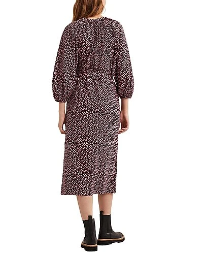 Boden Notch Neck Jersey Midi Dress Women - Image 2