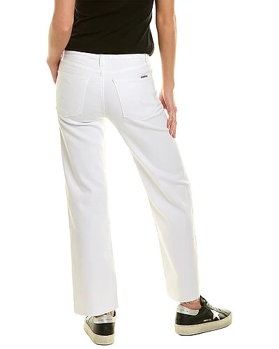 Hudson Jeans Rosalie White High-Rise Wide Leg Jean Women - Image 2
