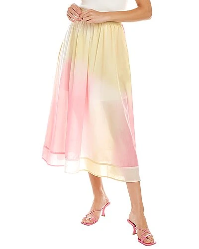 Beulah Ombre A-Line Skirt Women