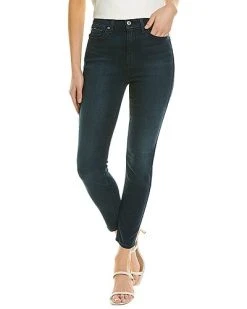 7 For All Mankind Bair Park Ave High Rise Ankle Skinny Jean Women