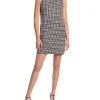 Rebecca Taylor Hy Houndstooth Wool-Blend Shift Dress Women