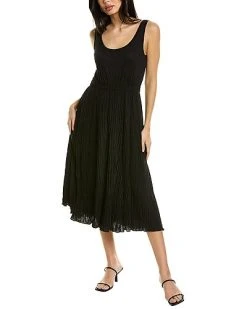 Vince Pleated Tank Dress Women
