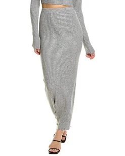 Ronny Kobo Lenone Wool-Blend Skirt Women