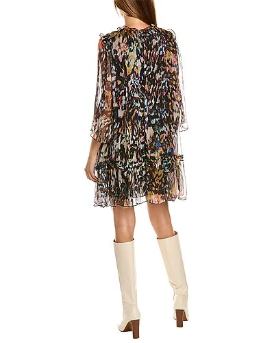 Johnny Was Elaine Silk Mini Dress Women - Image 2