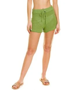 Onia Drawstring Linen Sweater Short Women