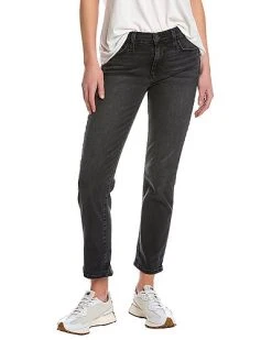 JOE'S Jeans Mid-Rise Straight Ankle Cut Jean Women