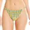 WeWoreWhat Adjustable Ruched Bikini Bottom Women