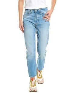 Rag & Bone Nina High-Rise Tulip Ankle Cigarette Jean Women