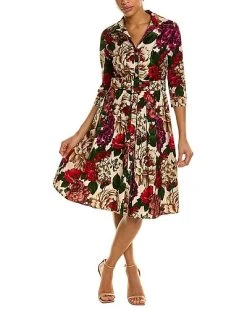 Samantha Sung Audrey 1 Shirtdress Women