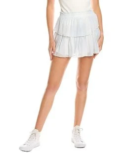 LoveShackFancy Ruffle Mini Skirt Women