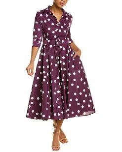 Samantha Sung Aster Shirtdress Women