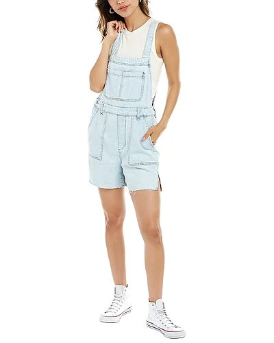 WeWoreWhat Slit Short Overall Women