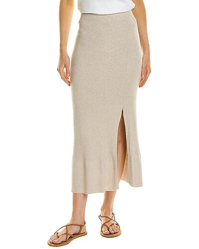 Splendid Rumi Rib Midi Skirt Women