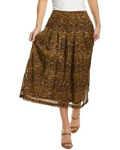 Samantha Sung Zelda Midi Skirt Women
